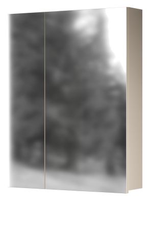 Badezimmer Spiegelschrank Celeste in Kaschmir Badschrank 2-t�rig 60 x 77 cm