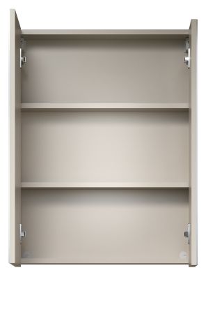 Badezimmer Spiegelschrank Celeste in Kaschmir Badschrank 2-t�rig 60 x 77 cm