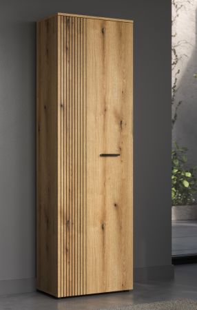 Garderobenschrank Feliz in Evoke Eiche Garderobe oder gro�er Schuhschrank 60 x 196 cm