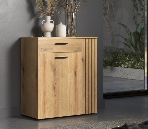 Flurkommode Feliz in Evoke Eiche Schuhschrank 80 x 89 cm