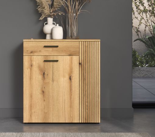 Flurkommode Feliz in Evoke Eiche Schuhschrank 80 x 89 cm