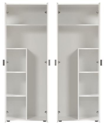 Besenschrank Purio in wei� Putzschrank 60 x 176 cm