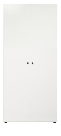 Kleiderschrank Purio in wei� Dreht�renschrank 2-t�rig 81 x 176 cm