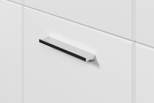 Badezimmer Kommode Bianco in wei� Hochglanz Badschrank 37 x 83 cm