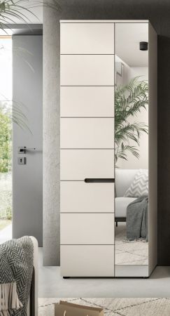 Garderobenschrank Cooper in Kaschmir 65 x 190 cm variable Inneneinteilung, Soft-Close