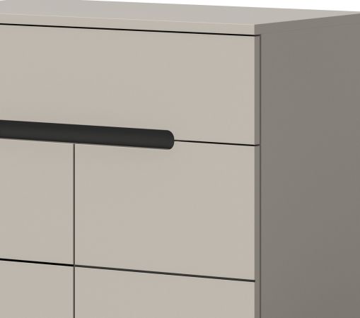 Garderobe Set 6-teilig Cooper in Kaschmir, Komplett-Set mit Soft-Close