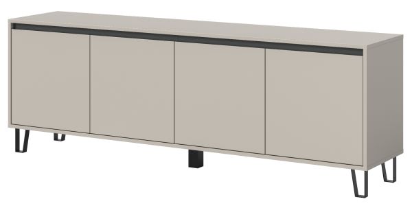 TV-Lowboard Delio in Kaschmir TV Unterschrank 184 cm, mit Soft-Close und Komforth�he