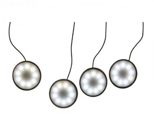 Unterbauspot LED Licht wei� 4er Set M�belleuchte Unterbauleuchte