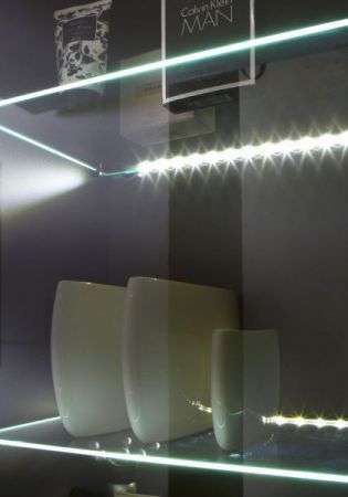 Badezimmer Hochschrank "Rima" in anthrazit und weiß Hochglanz Badschrank hängend 40 x 135 cm