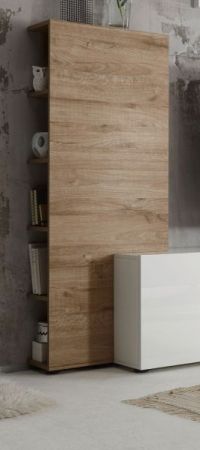 Aufsatzregal fr TV-Schrank Vicenza in Eiche hell Regal 55 x 145 cm