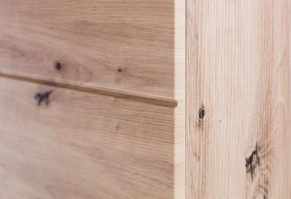 Badezimmer Unterschrank Amanda in Eiche / Asteiche Badschrank 37 x 79 cm