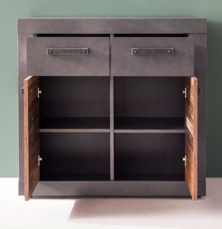 Kommode Foundry in Used Wood Altholz 82 x 86 cm