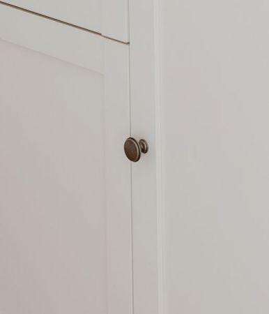 Highboard Vestland in wei und Artisan Eiche Landhaus Anrichte 160 x 120 cm Kommode