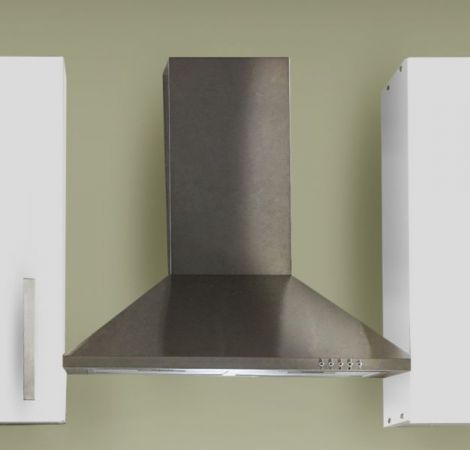 Küchenblock Einbauküche "White Classic" weiß inkl. E-Geräte, Ceranfeld und Geschirrspüler 280 cm
