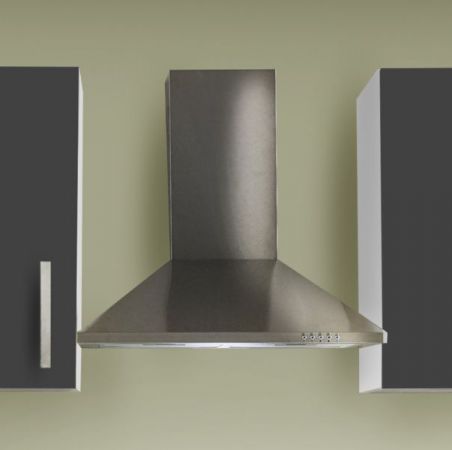 Küchenblock "White Premium" in Schiefer grau Einbauküche inkl. E-Geräte + Geschirrspüler und Apothekerschrank 310 cm