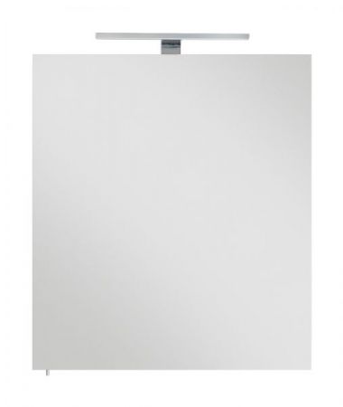 Badezimmer Spiegelschrank "Viva" in weiß inklusive LED Badmöbel 55 x 62 cm