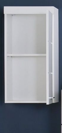 Badezimmer Hängeschrank "Amanda" in weiß Hochglanz 37 x 77 cm