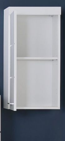 Badezimmer Hängeschrank "Amanda" in weiß Hochglanz 37 x 77 cm