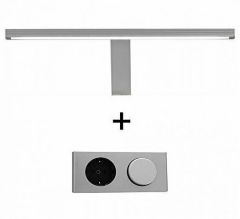 Badezimmer Spiegelschrank Monte in wei Badschrank 3-trig 60 x 74 cm
