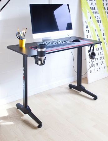 Gamingtisch DX-Racer in schwarz Computertisch Gaming Desk 111 x 60 cm