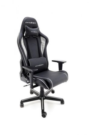 weiß schwarz Stuhl P08-NW DX-Racer / Kunstleder Gaming