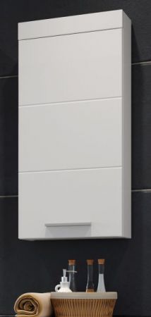 Badezimmer Hngeschrank Devon in wei Hochglanz Badschrank hngend 35 x 75 cm