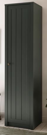 Stauraumschrank Forres in grn Landhaus Wohn- und Esszimmer Mehrzweckschrank 50 x 197 cm