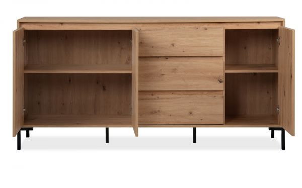 Sideboard Korsika in Artisan Eiche Kommode 170 x 87 cm