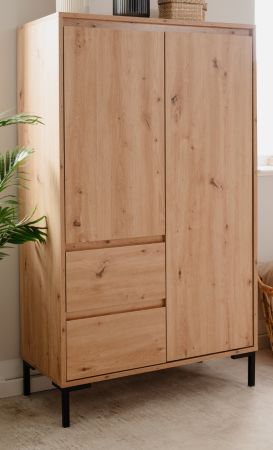 Highboard Korsika in Artisan Eiche Anrichte 81 x 139 cm