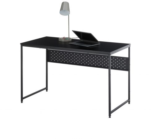 Schreibtisch Corinth in schwarz Computertisch fr Homeoffice und Bro 120 x 60 cm