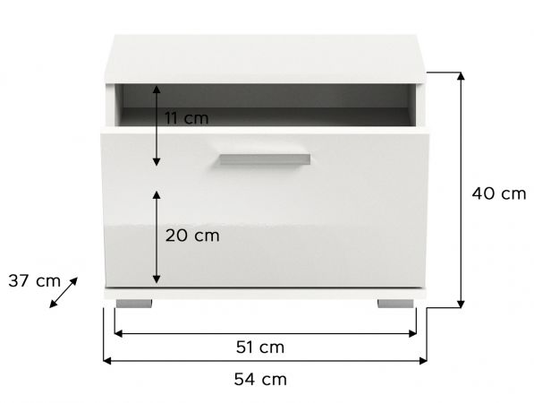 Garderobe Set 4-teilig Grazie in wei Hochglanz Garderobenkombination 165 x 191 cm