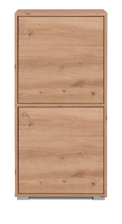 Kommode Fidan in Artisan Eiche Anrichte 46 x 97 cm