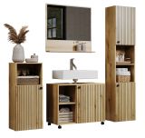 Badmbel Set Bliss in Evoke Eiche Badkombination 4-teilig 180 x 190 cm