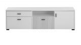 TV-Lowboard Merced in wei matt TV Unterteil 150 x 44 cm