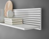 Wandboard Merced in wei matt Wohn- und Esszimmer Wandregal 150 cm