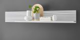 Wandboard Merced in wei matt Wohn- und Esszimmer Wandregal 150 cm