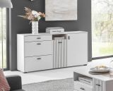 Sideboard Merced in wei matt Wohn- und Esszimmer Kommode 150 cm