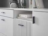 Sideboard Merced in wei matt Wohn- und Esszimmer Kommode 150 cm