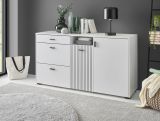 Sideboard Merced in wei matt Wohn- und Esszimmer Kommode 150 cm