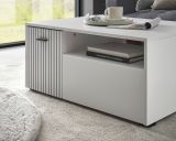 Couchtisch Merced in wei matt Beistelltisch 90 x 70 cm