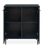 Kommode Barina in blau Wohn- und Esszimmer Sideboard 80 x 90 cm