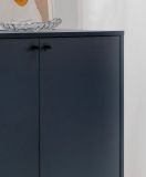 Kommode Barina in blau Wohn- und Esszimmer Sideboard 80 x 90 cm