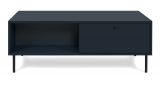 Couchtisch Barina in blau Beistelltisch mit Stauraum 110 x 60 cm