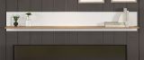 Wandboard Vianna in wei und Evoke Eiche Wandregal 170 cm