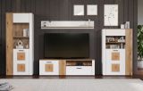 Wandboard Vianna in wei und Evoke Eiche Wandregal 170 cm