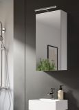 Badezimmer Spiegelschrank Larik in wei 1-trig 38 x 77