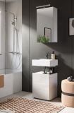 Badezimmer Spiegelschrank Larik in wei 1-trig 38 x 77