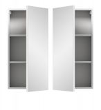 Badezimmer Spiegelschrank Larik in wei 1-trig 38 x 77