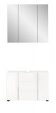 Badmbel Set 2-teilig Larik in wei Hochglanz Badkombination 82 x 190 cm