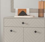 Schuhschrank Apunti in Sand matt Mehrzweckschrank 80 x 190 cm